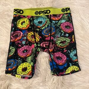 PSD Kids Donut Print Shorts - Multicolor
